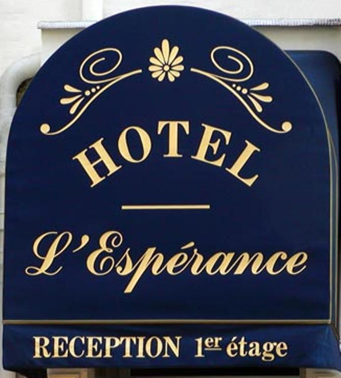 L'Esperance Hotell Paris Exteriör bild